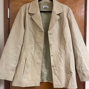 Tribeca Studio Tan Leather Jacket